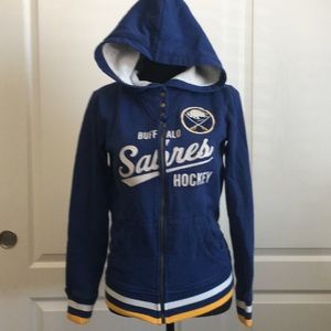 Buffalo Sabers Zip Up Ladies Hoodie